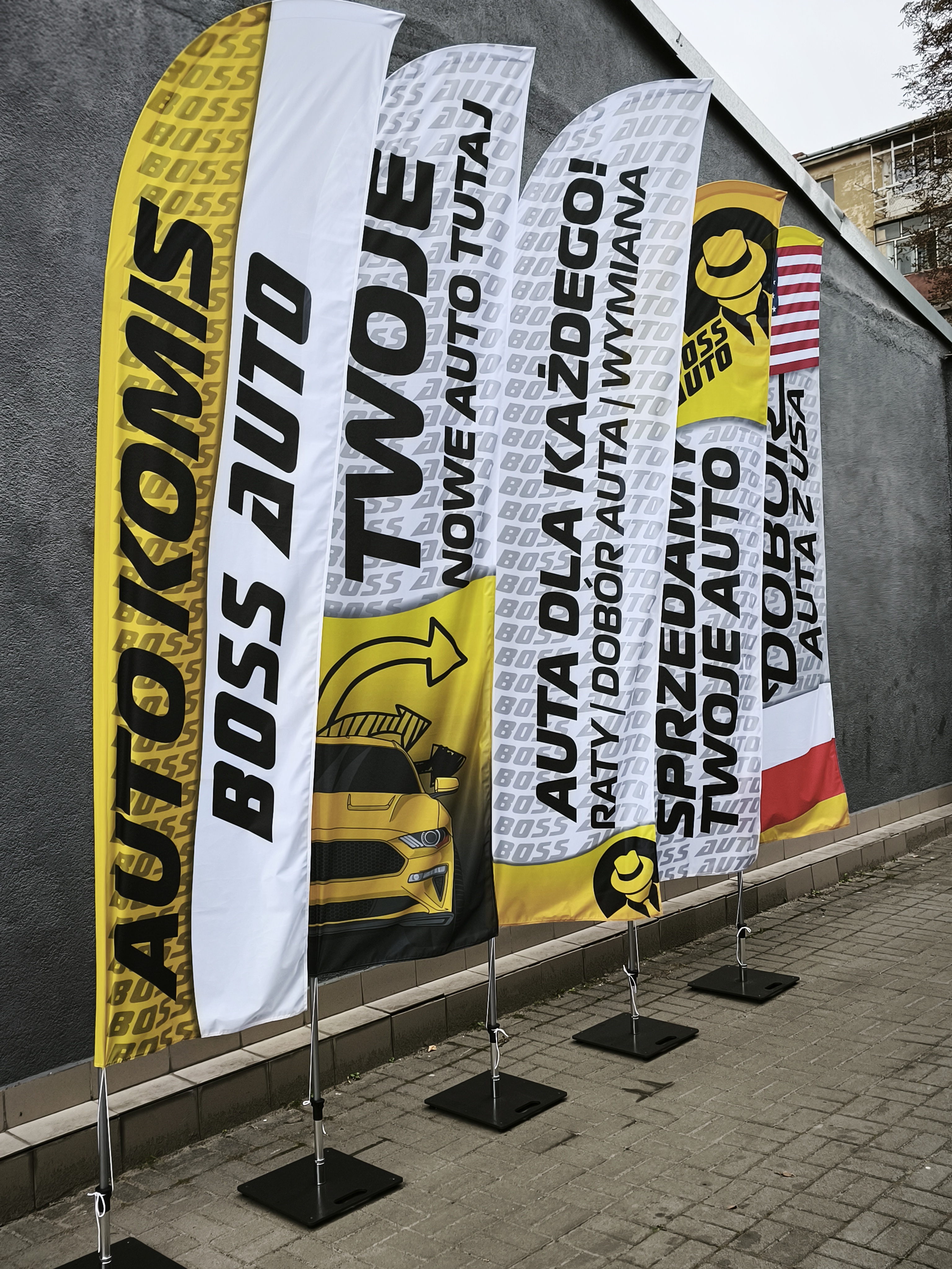 Мобільний флагшток віндер