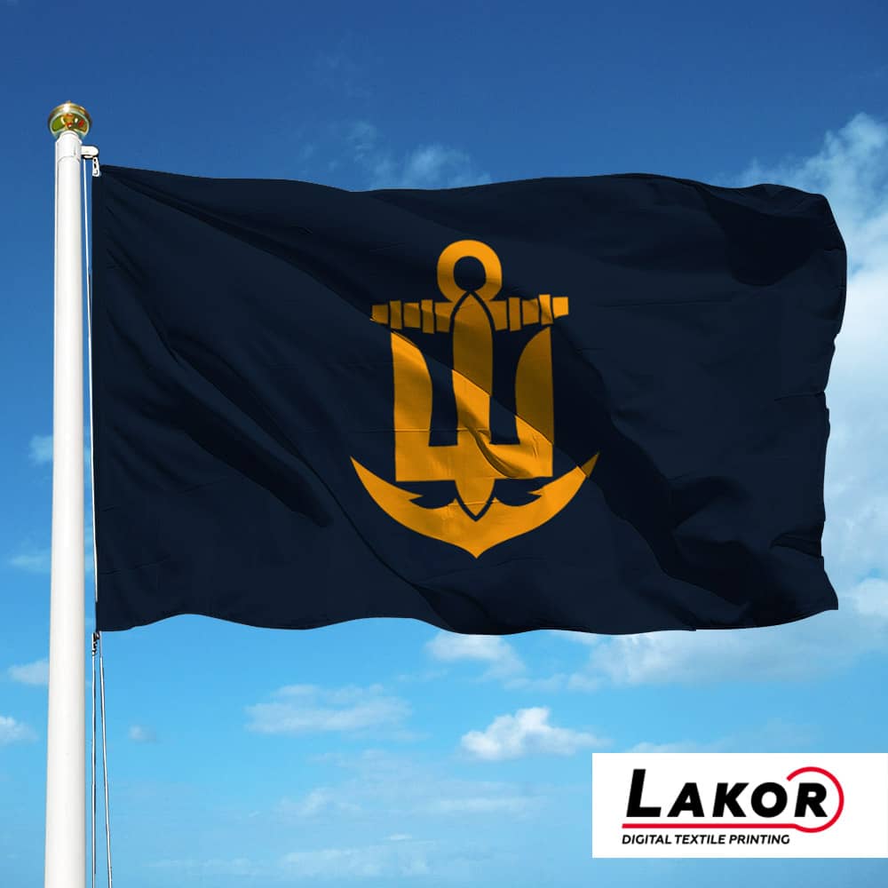 Прапор Військово-Морських Сил ЗСУ (рекламний) (V-334-3)