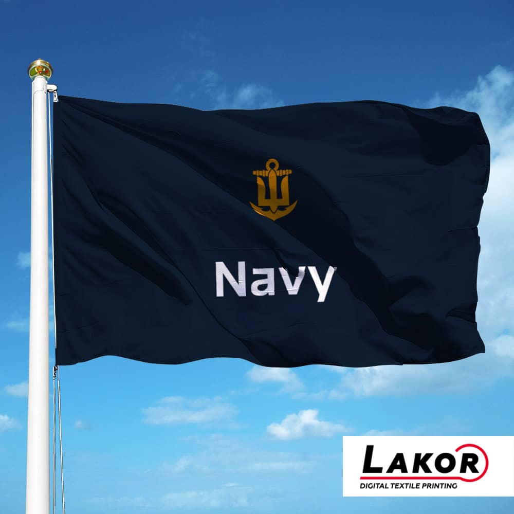 Прапор Військово-Морських Сил ЗСУ (рекламний) (V-334-2)
