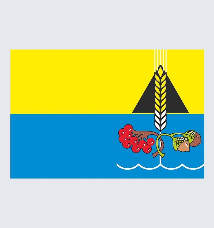 Прапор села Дмитрівка Полтавська область