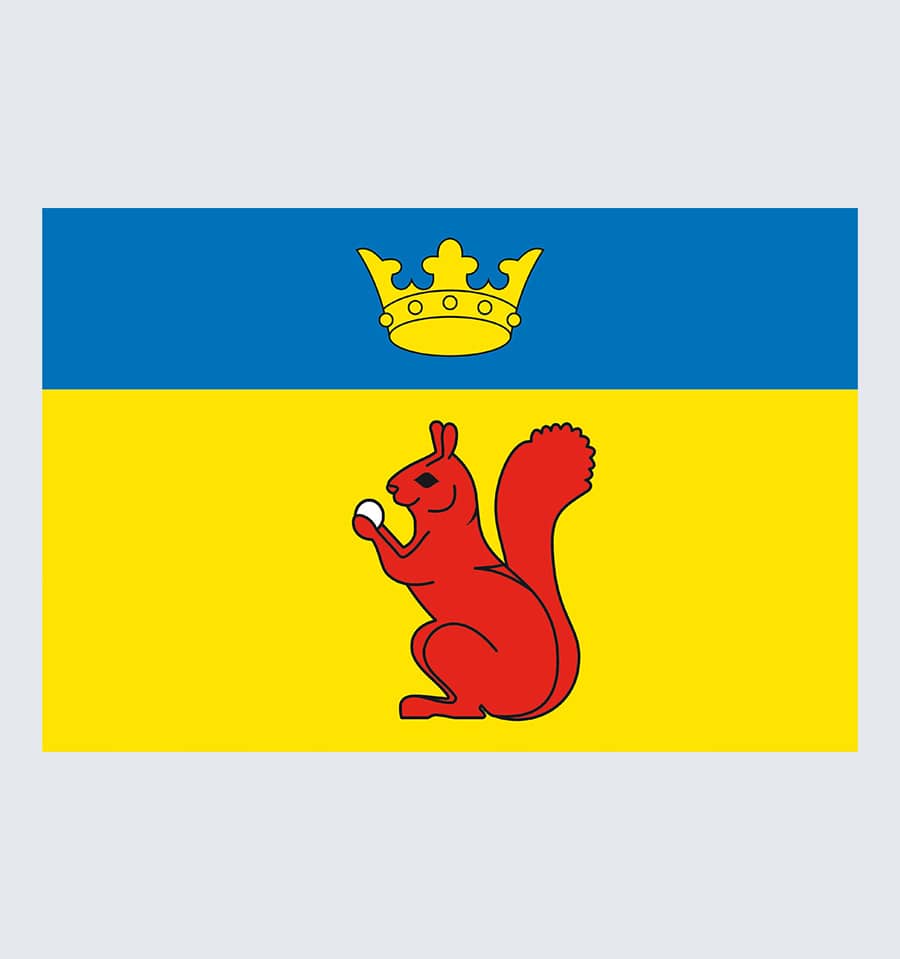 Прапор села Нижня Білка