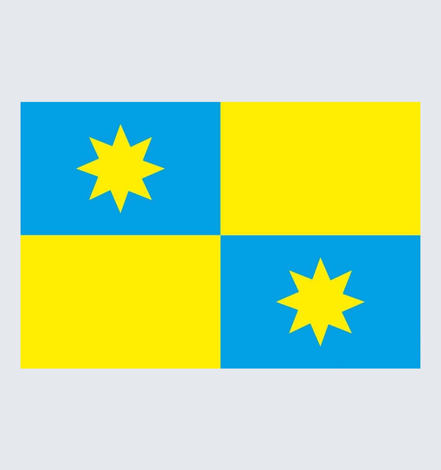 Прапор смт Новий Яричів