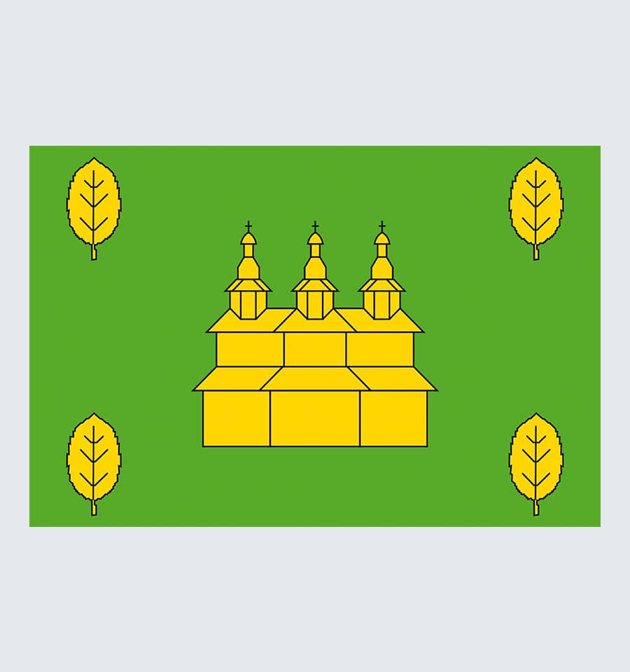 Прапор села Тисовиця