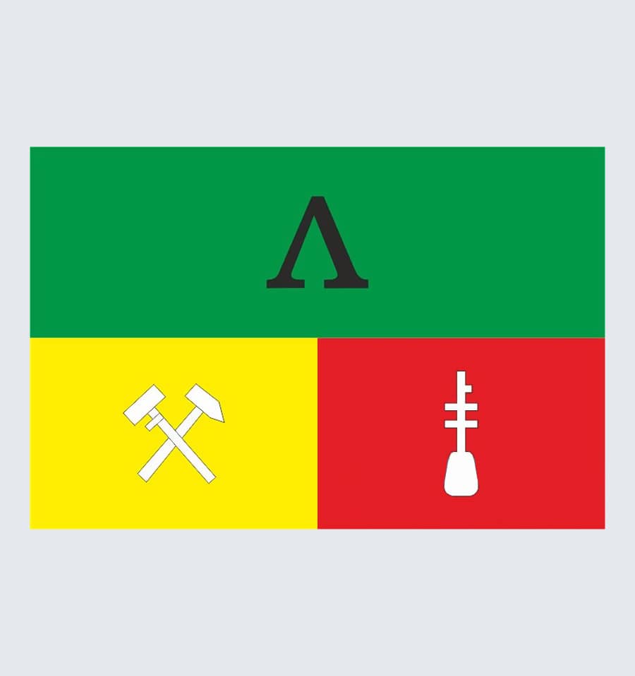 Прапор смт. Ланчин