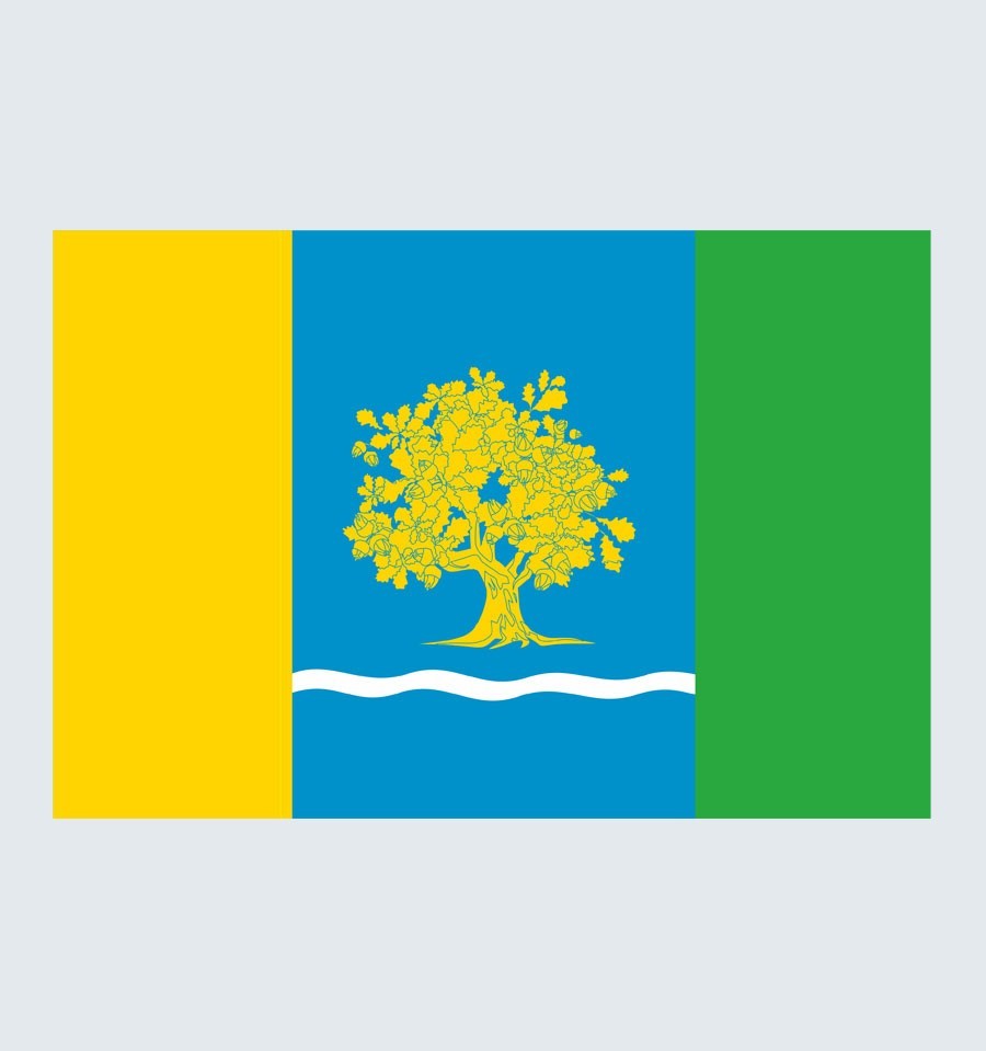 Прапор села Дубівці