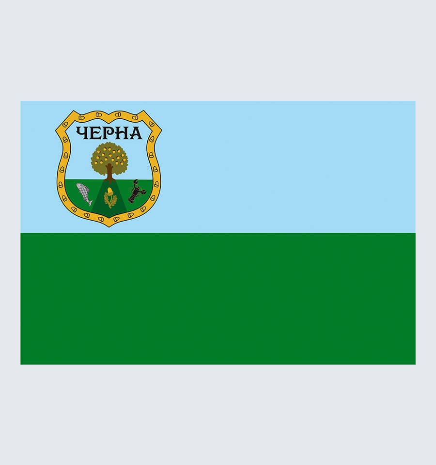Прапор села Черна