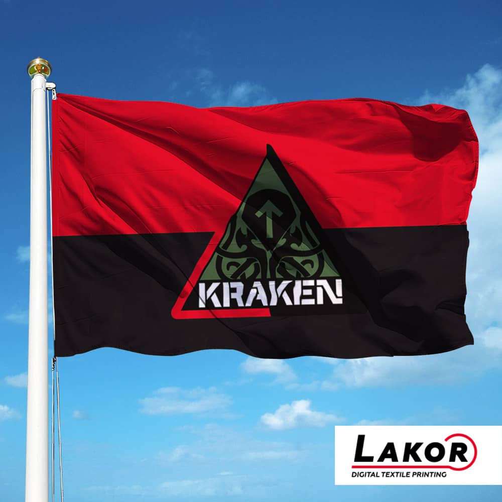 Прапор Спецпідрозділ «Kraken»