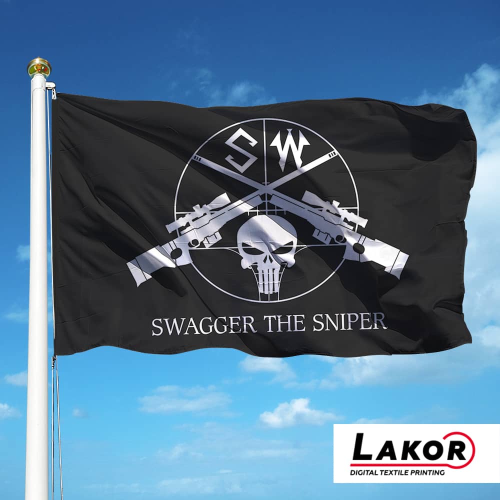 Прапор снайпера «Swagger The Sniper»