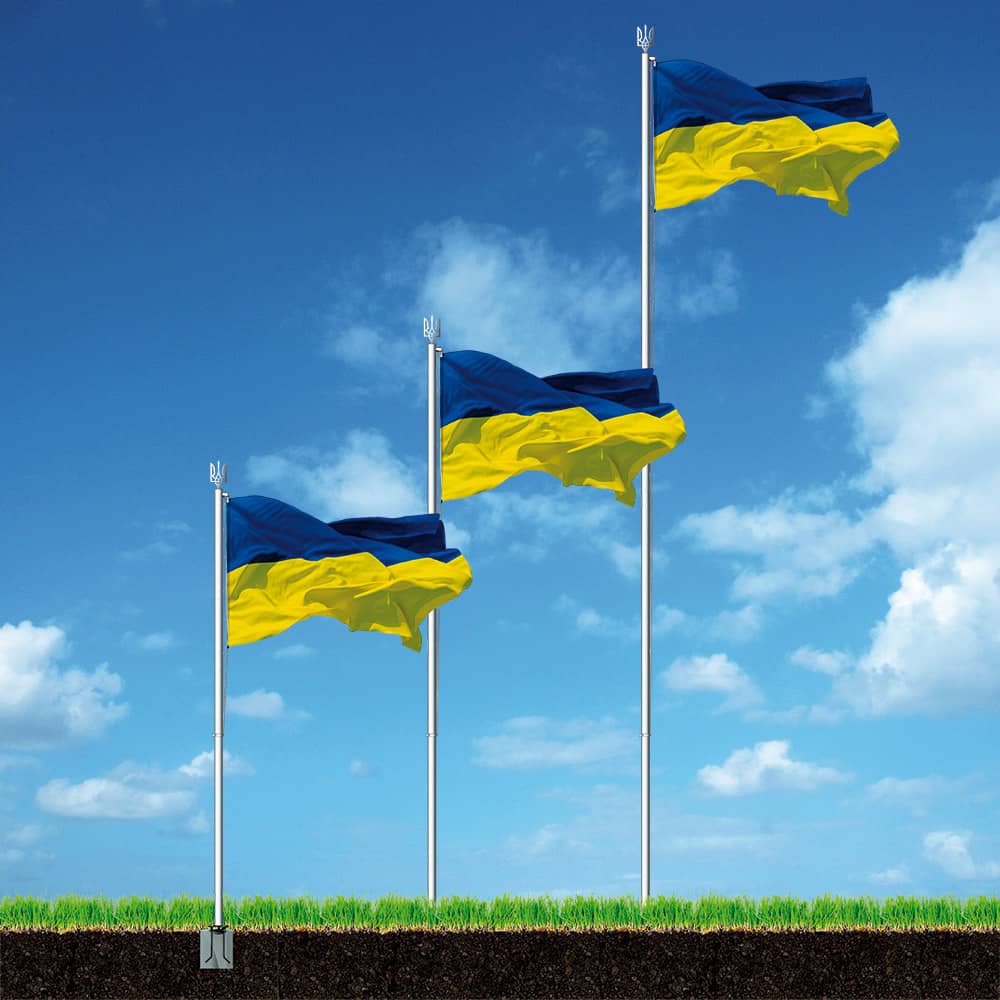 Флагштоки з нержавійки