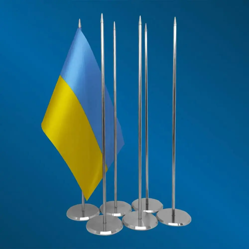 Настільні флагштоки з нержавійки